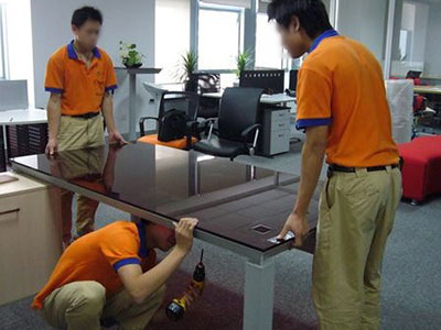 巩义易鸣搬家搬运瑞华商务办公家具场景