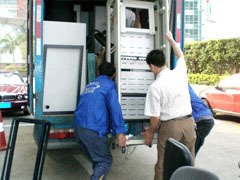 巩义市易鸣搬家公司给瑞康医院搬家