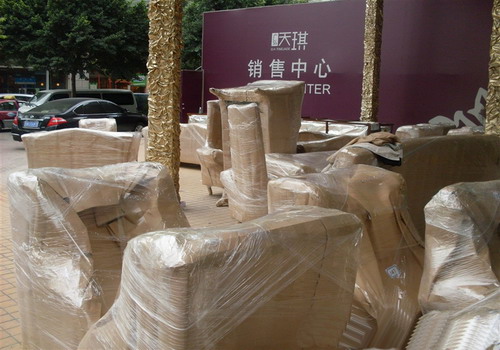 沙发长途运输